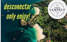 CASA Campelo - Playas de Pinténs - HIO - Ría de Aldán - CANGAS
